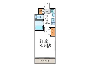 西院くめマンションの物件間取画像